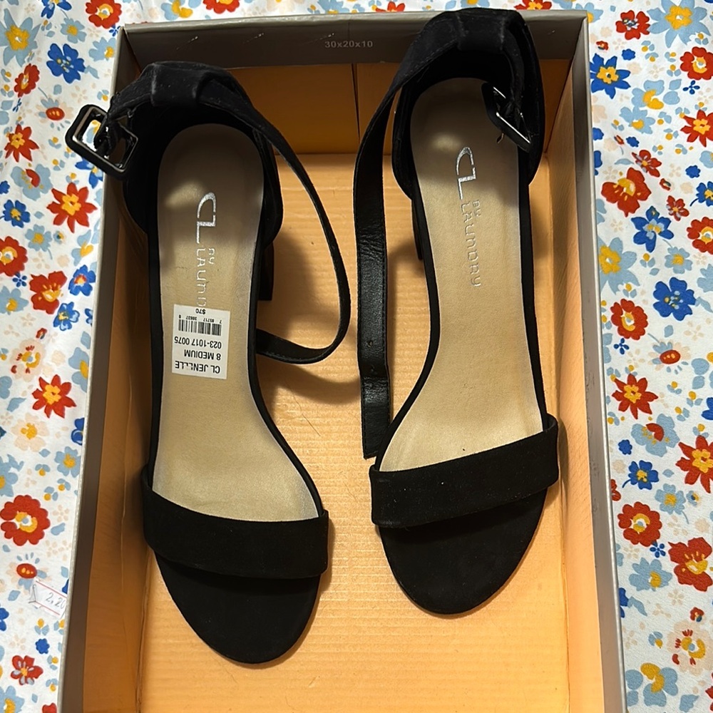 CL JENLLE 3 inch chunky heels